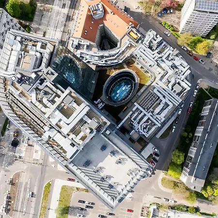 Ans Hanza Tower 21st Floor With View, Swimming Pool, Sauna, Jacuzzi, Viewing Terrace Apartament Szczecin