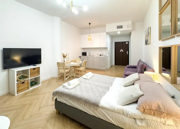 Ans Hanza Tower 21st Floor With View, Swimming Pool, Sauna, Jacuzzi, Viewing Terrace Szczecin