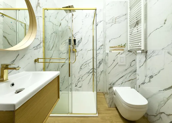 Ans Hanza Tower 21st Floor With View, Swimming Pool, Sauna, Jacuzzi, Viewing Terrace Szczecin