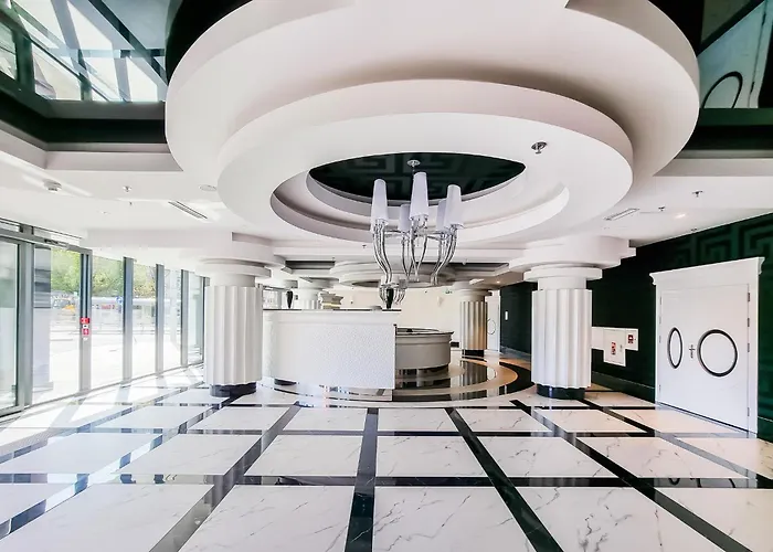 Lägenhet Ans Hanza Tower 21st Floor With View, Swimming Pool, Sauna, Jacuzzi, Viewing Terrace *